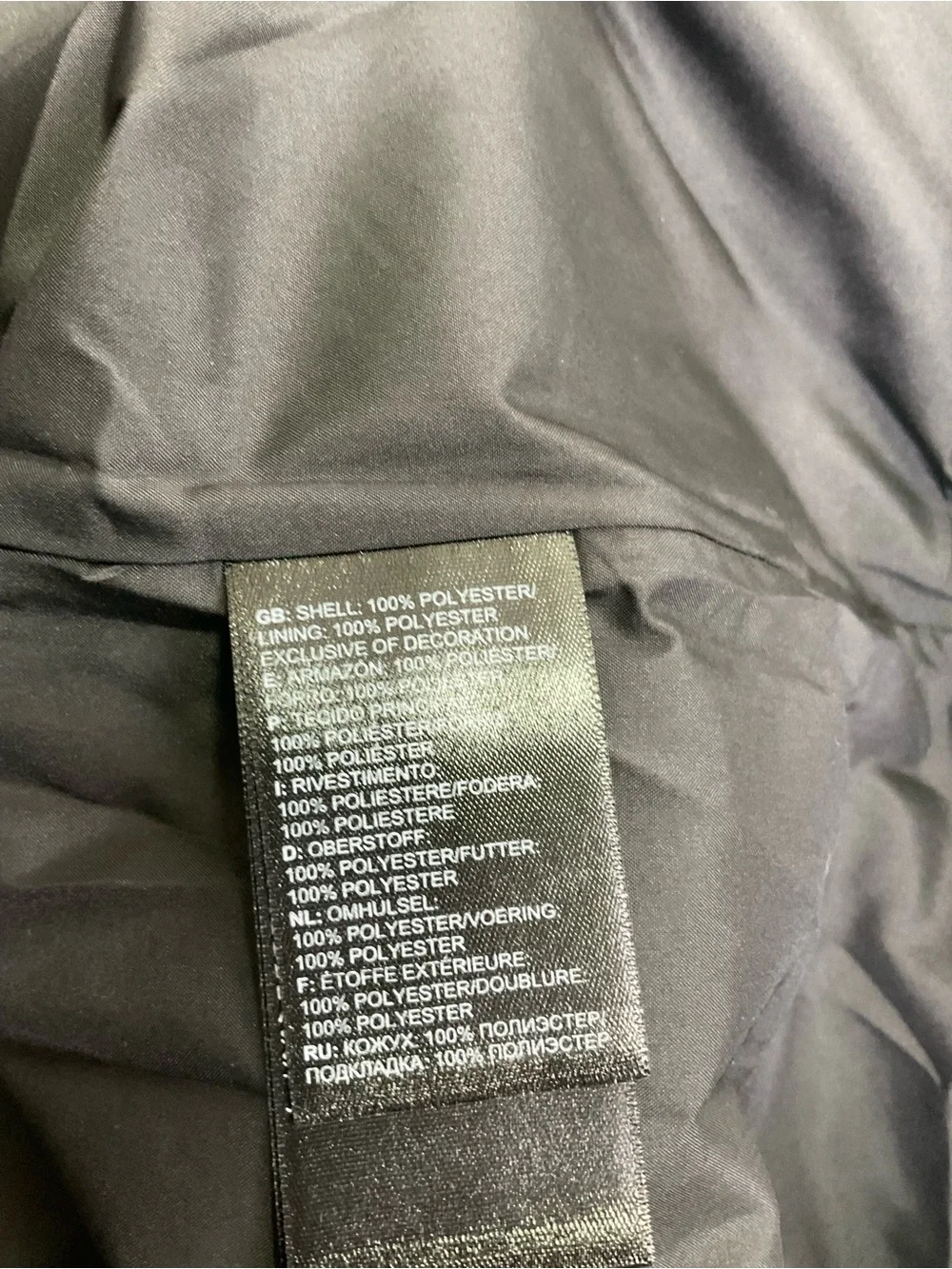 The North Face Men's Black Hooded Rain Jacket